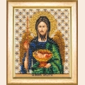 Набор для вышивания бисером ЧАРИВНА МИТЬ "Икона Святого Пророка, Предтечи и Крестителя Господнего Иоанна"